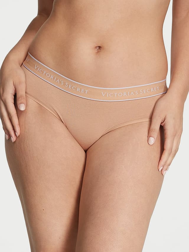 Трусы-хипхаггер, с логотипом, хлопок — Victoria's Secret