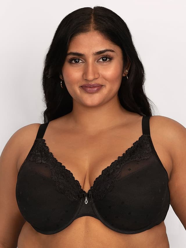 Бра Whisper, глубокий вырез, полупрозрачная ткань — Victoria's Secret