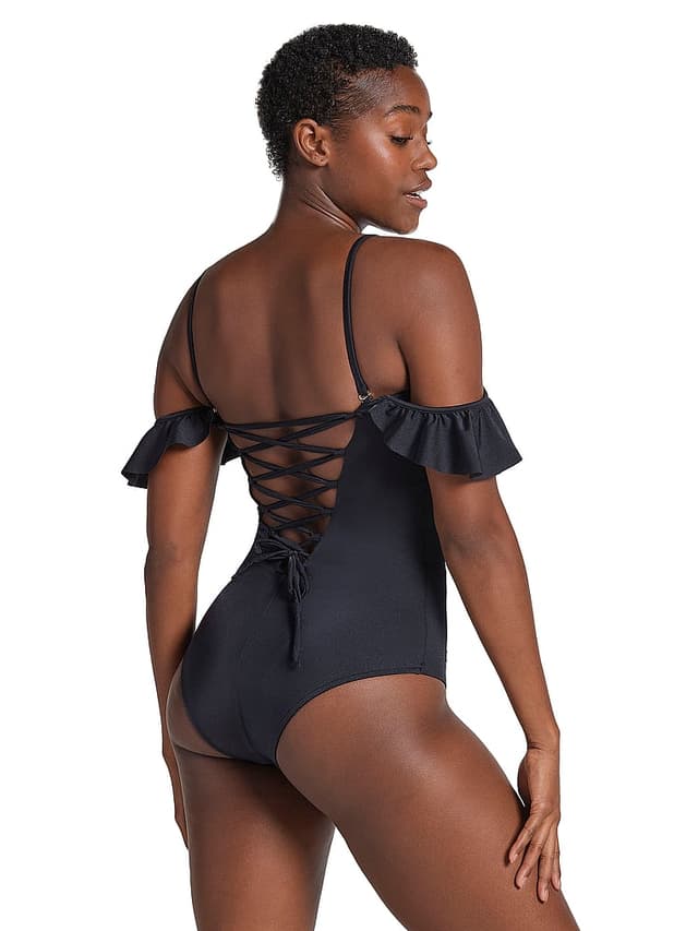 Купальник Shaping, оборки — Victoria's Secret