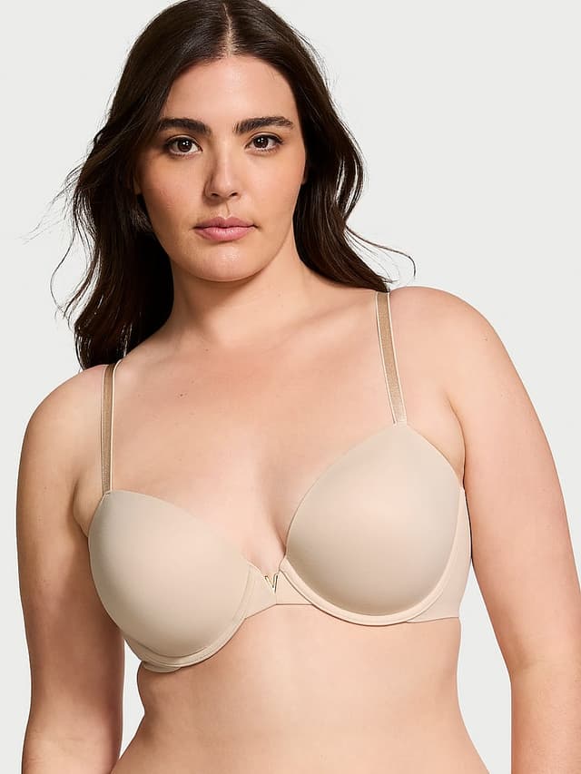 Бра деми Low-Cut, лёгкая чашка, с логотипом — Victoria's Secret