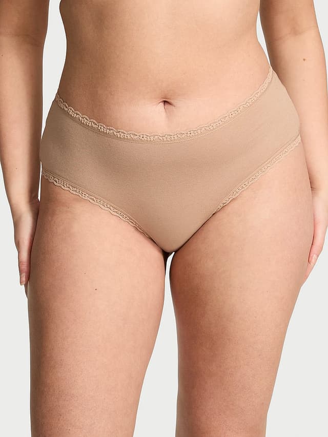 Трусы-чики, хлопок, кружево — Victoria's Secret
