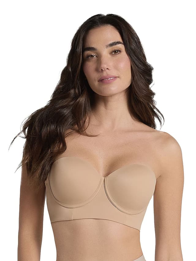 Бра Smoothing Longline, без бретелей — Victoria's Secret
