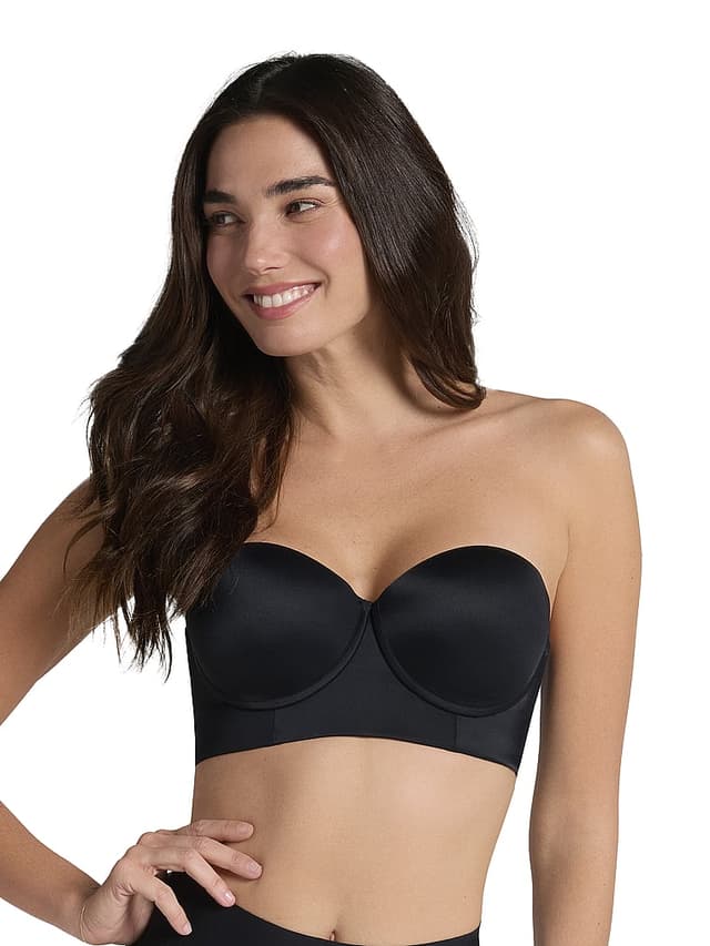 Бра Smoothing Longline, без бретелей — Victoria's Secret