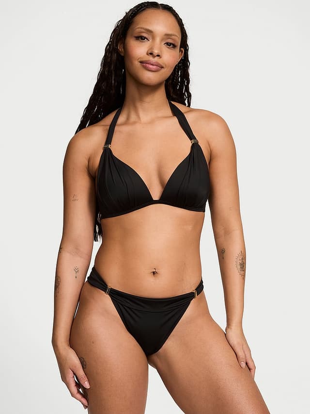 Верх бикини Harlow, пуш-ап, завязка на шее — Victoria's Secret