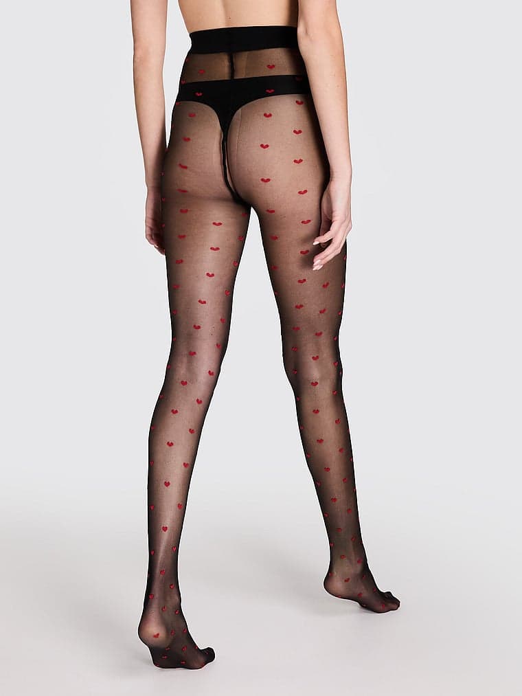 Бельё Red Heart Tights — Victoria's Secret — фото 2