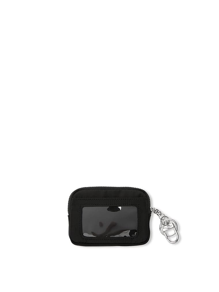 Женские брелоки PINK Zip Card Holder Keychain — фото 2