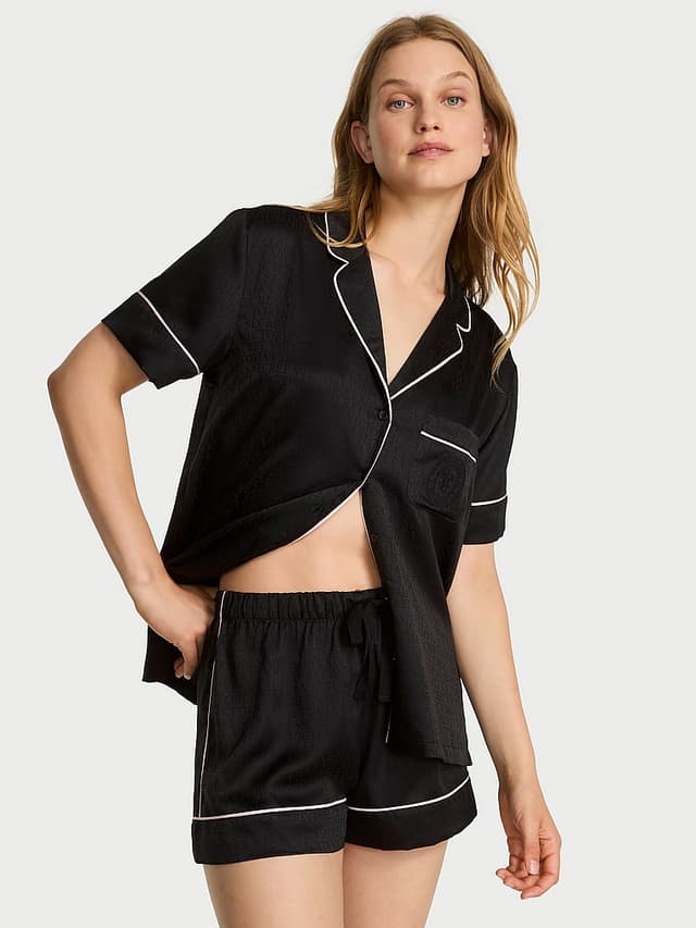 Пижамный комплект Signature, атлас — Victoria's Secret