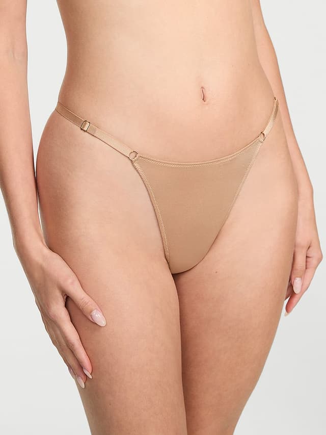 Трусы-стринги-ви Rose Adjustable, кружево — Victoria's Secret