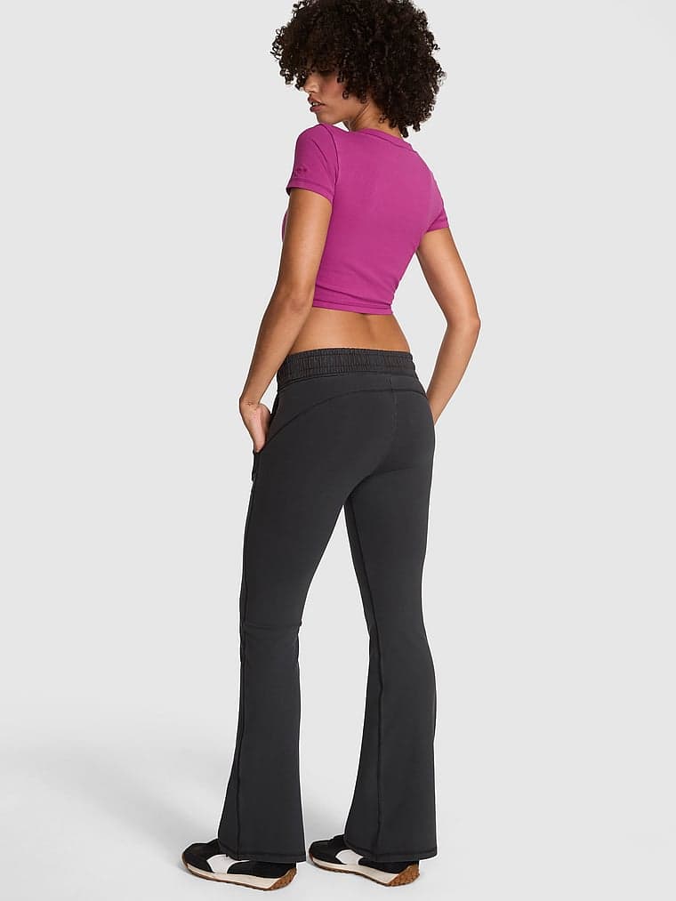 Женские леггинсы PINK All-Day Cotton™ Pocket Flare Leggings — фото 2
