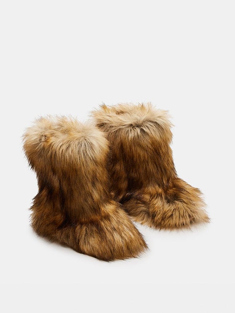 Женские сумки Victoria's Secret Beastie Faux-Fur Bootie