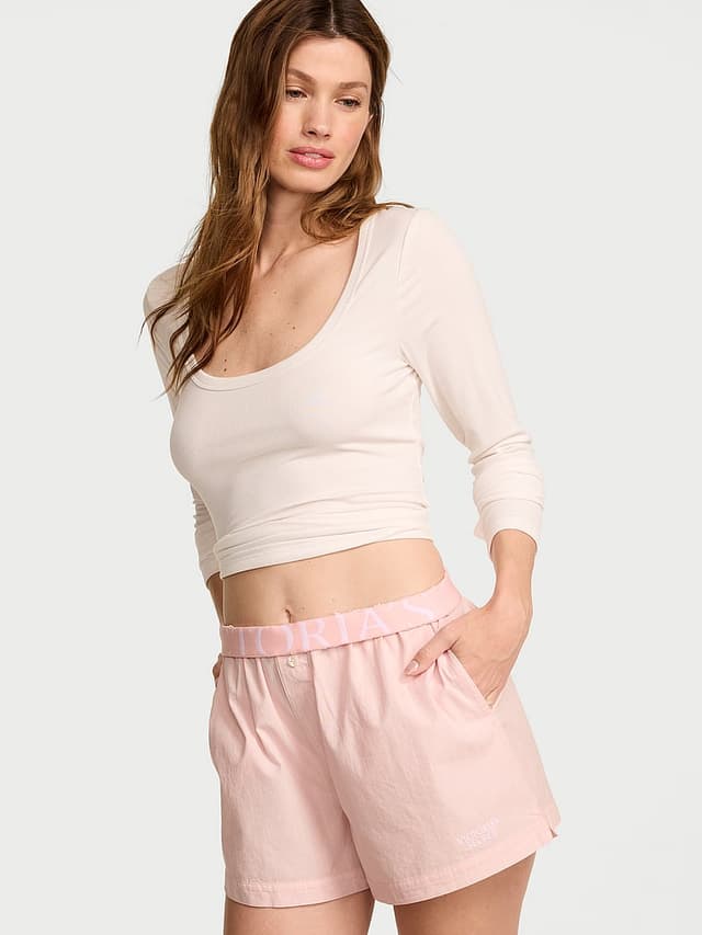 Пижамные шорты Heritage, хлопок — Victoria's Secret