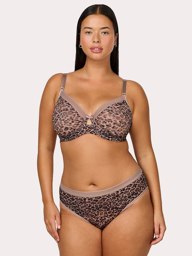 Трусы-брифы, высокая линия бедра, кружево — Victoria's Secret