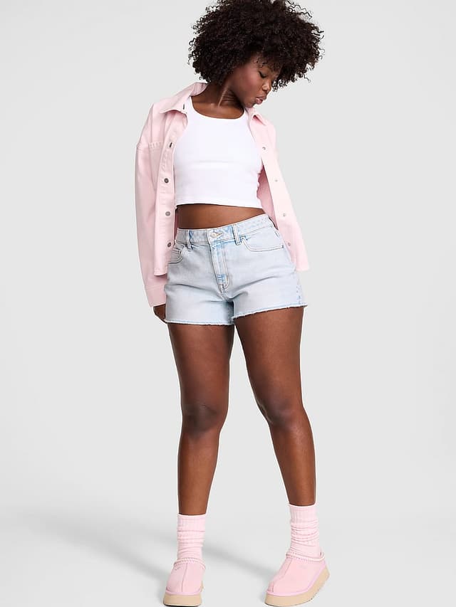 Женская одежда PINK Denim by PINK High-Rise A-Line Shortie