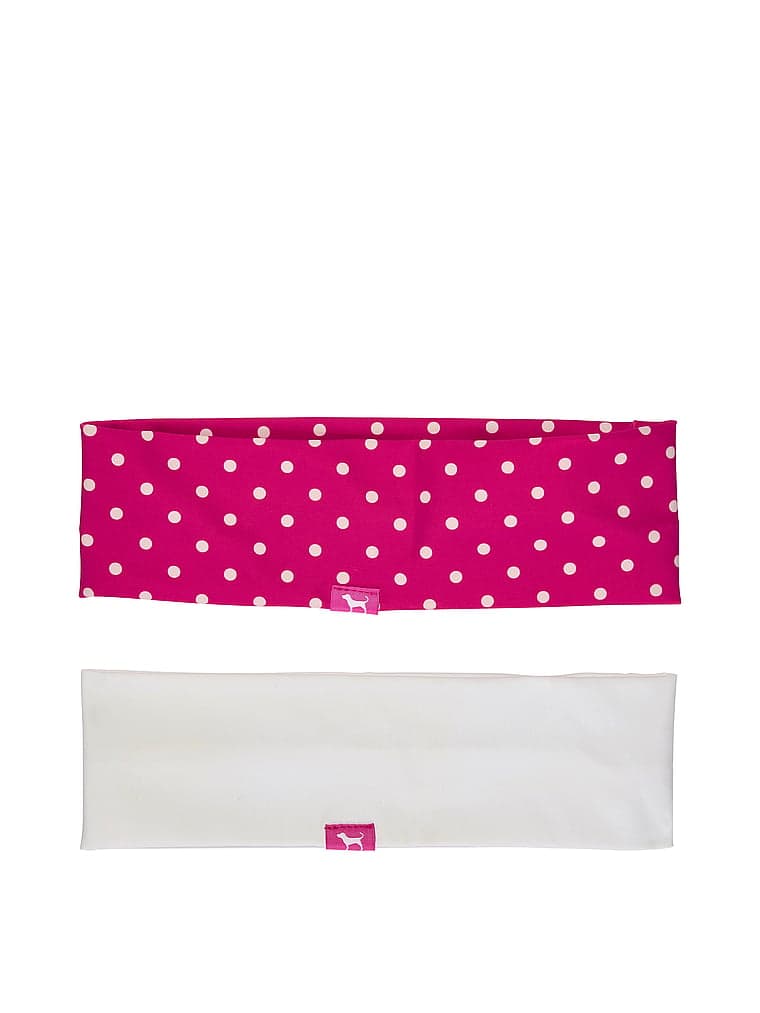 Женские аксессуары для волос PINK 2-Pack Stretchy Headband Set — фото 2