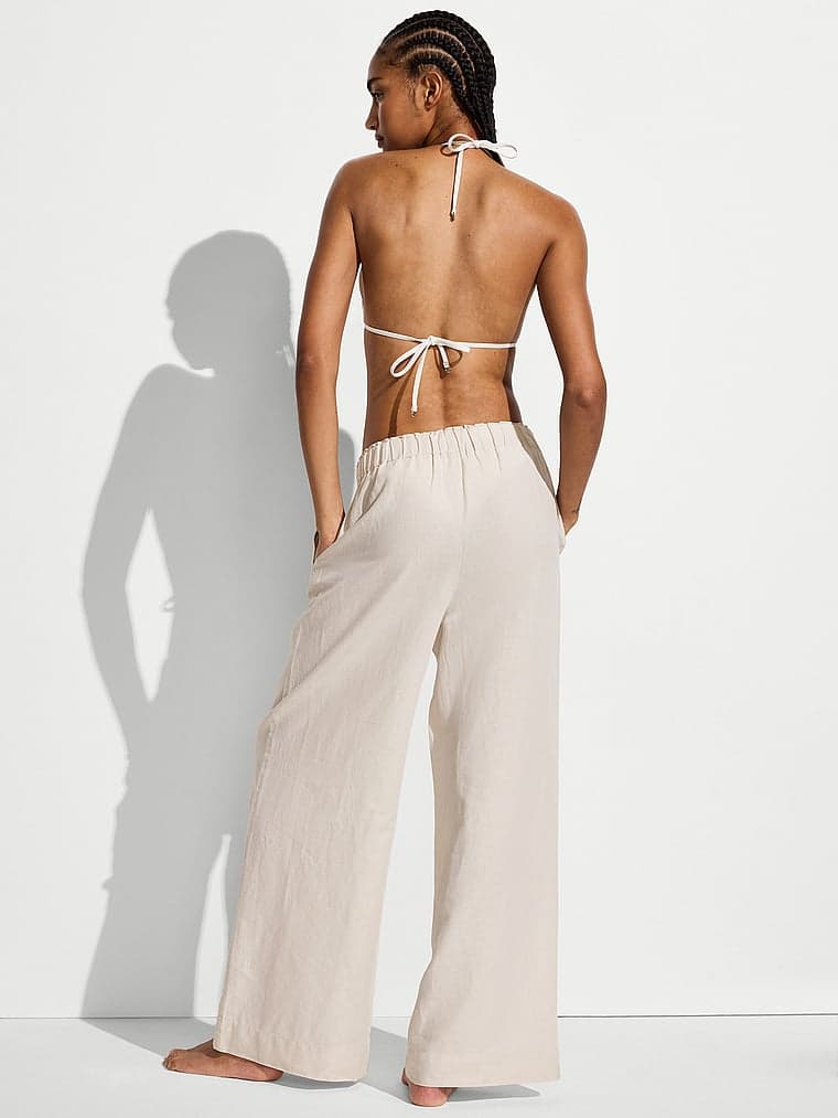 Женские брюки Victoria's Secret Beachwear Linen Pants — фото 2