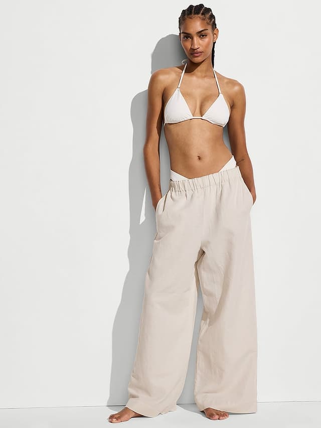 Женские брюки Victoria's Secret Beachwear Linen Pants