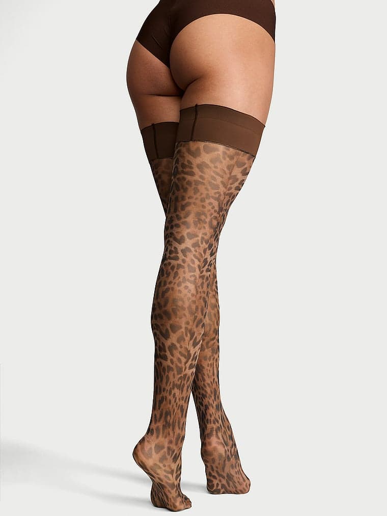 Чулки Leopard — Victoria's Secret — фото 2