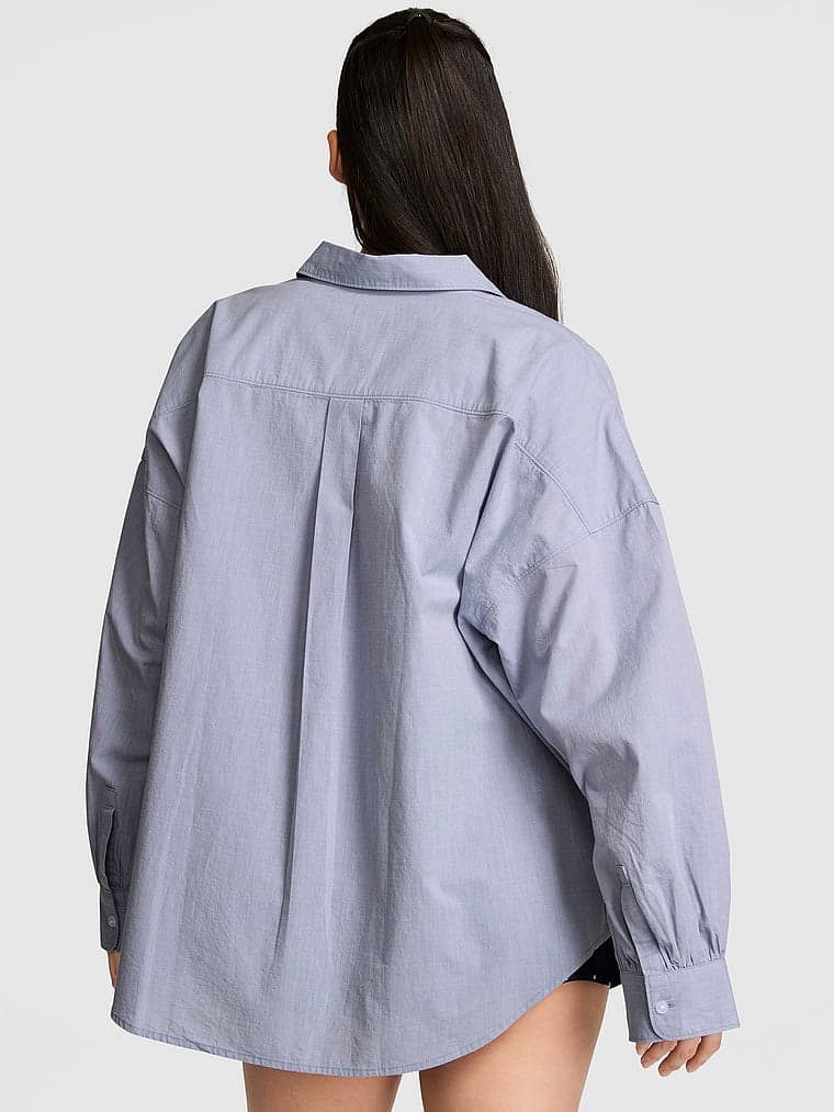 Сорочка Coastal Cutie Button-Down — PINK — фото 2