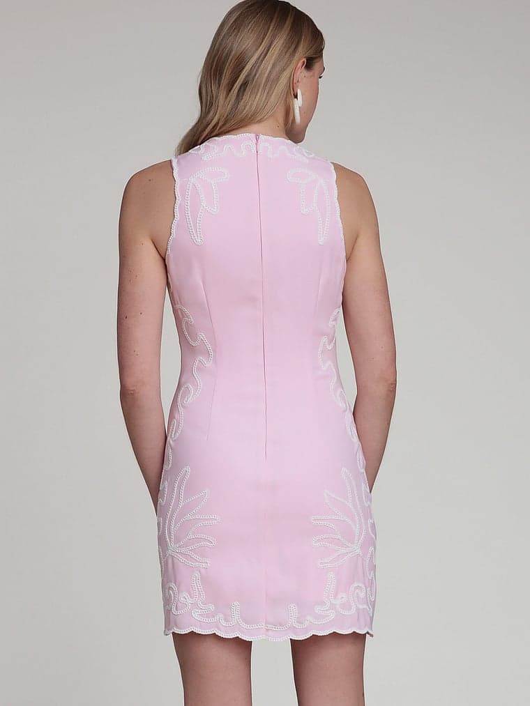 Женские платья Victoria's Secret Embroidered Crepe Mini Dress — фото 2