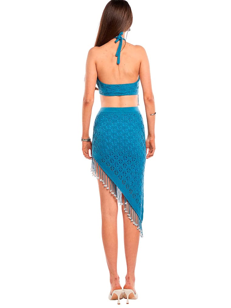 Женские юбки Victoria's Secret Sally Skirt Blue Jade — фото 2