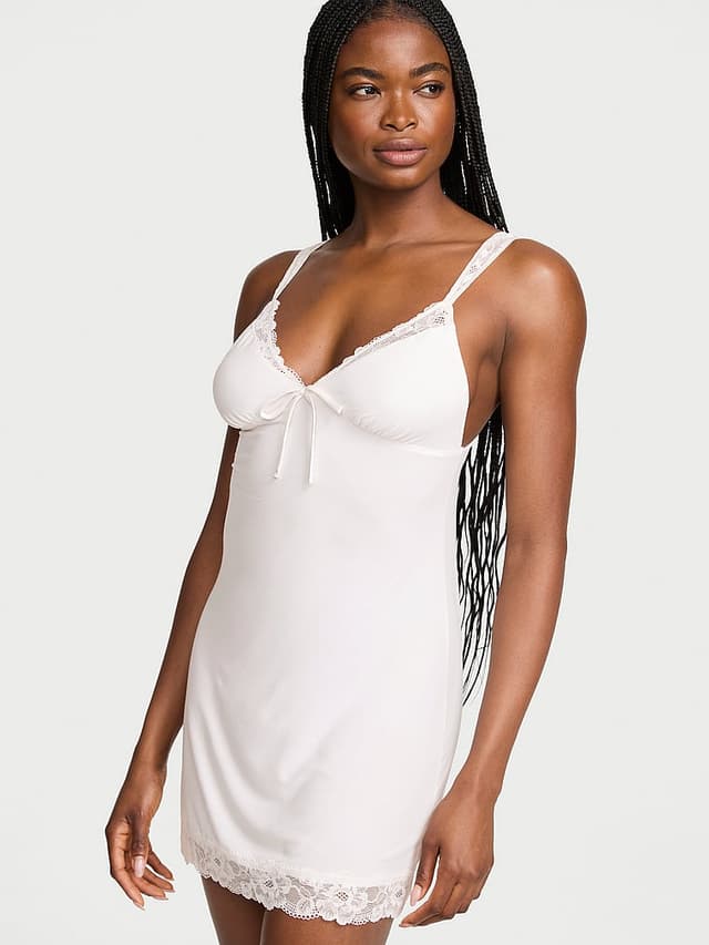 Пижама SoSoft™ Bridal, кружевная отделка, модал — Victoria's Secret