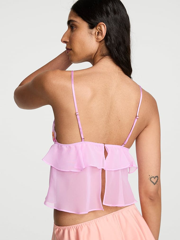 Бра Watercolor, вышивка, оборки — Victoria's Secret — фото 2