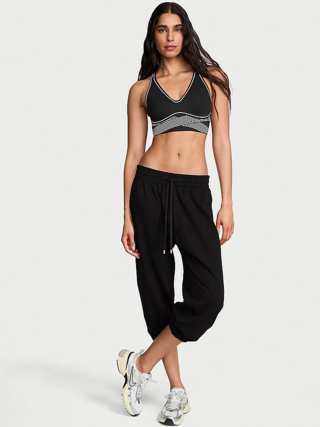 Женские джоггеры Victoria's Secret Off-Duty Terry укороченные
