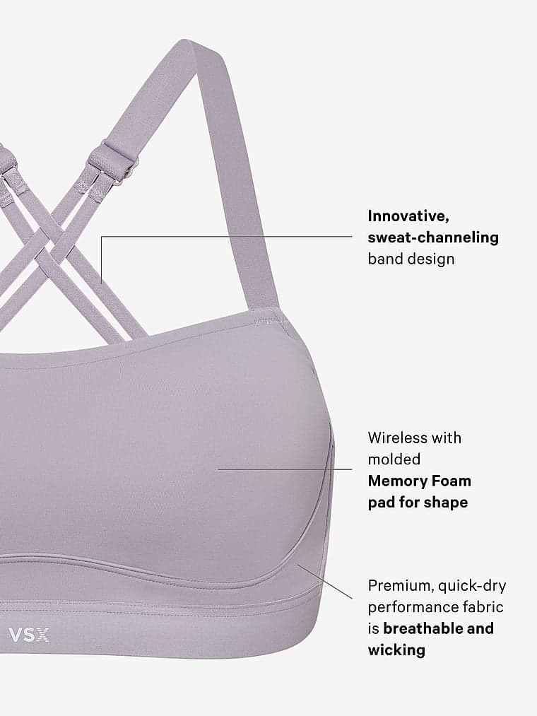 Спортивное бра VSX Angel™ Elevate, в рубчик — Victoria's Secret — фото 2