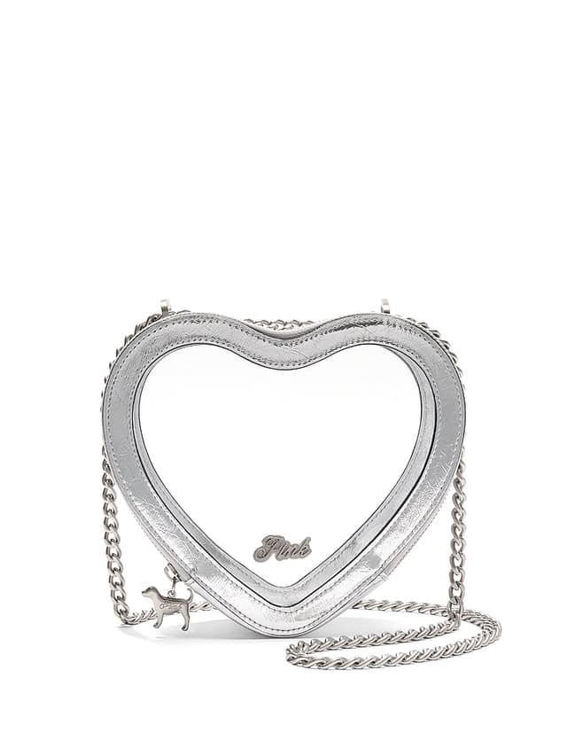 Женские сумки PINK Clear Heart Shoulder