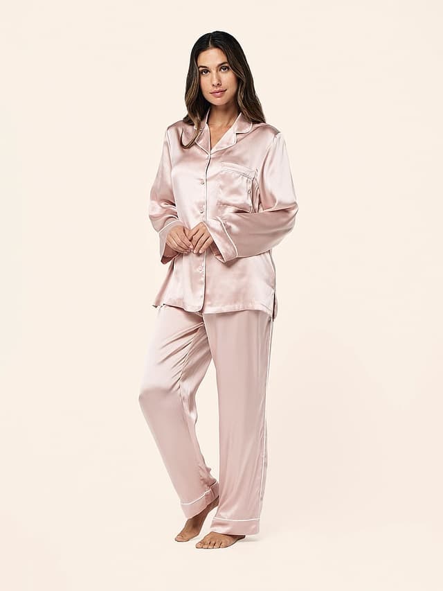 Пижама Sylvie Full-Length, шёлк — Victoria's Secret