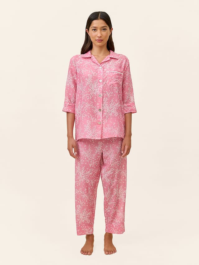 Пижамный комплект Cheri Blossom Crop — Victoria's Secret