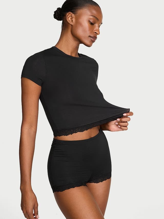 Пижамный комплект SoSoft™, крой шортики, модал — Victoria's Secret