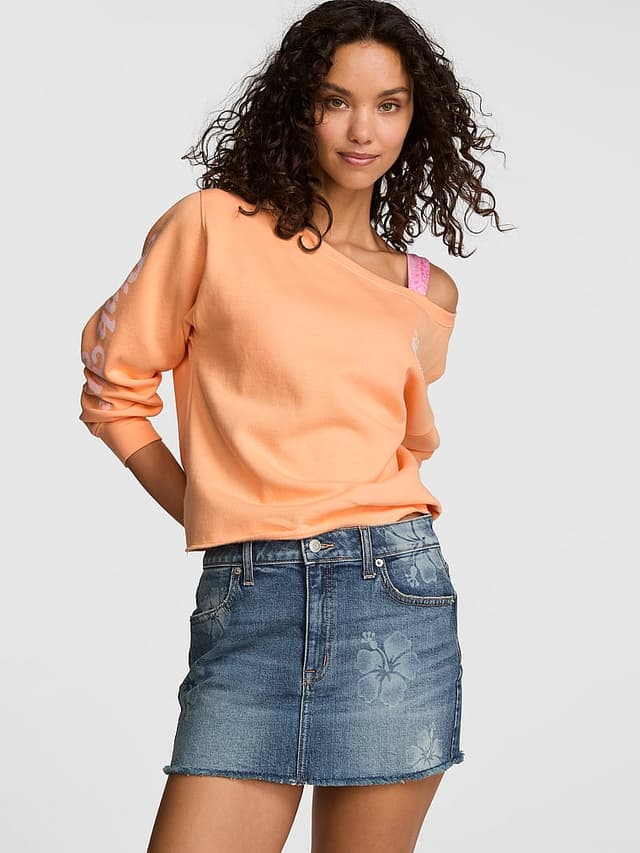 Женские юбки PINK Denim by PINK Mini Jean Skirt