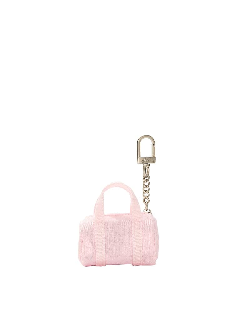Женские брелоки PINK Mini Duffle Keychain Charm — фото 2