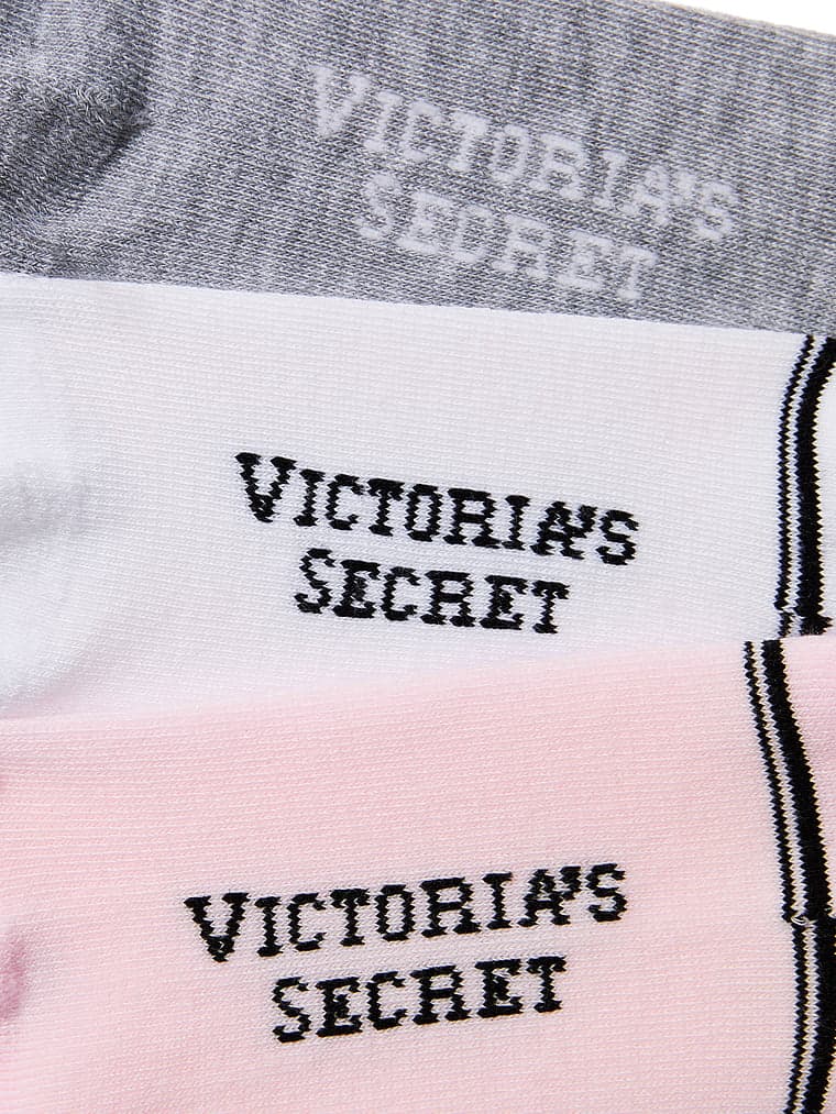 Носки, укороченные, 3 шт. — Victoria's Secret — фото 2