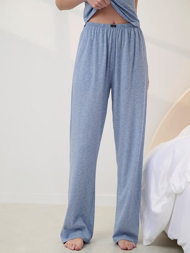 Пижамные брюки Organic Pima Straight-Leg — Victoria's Secret