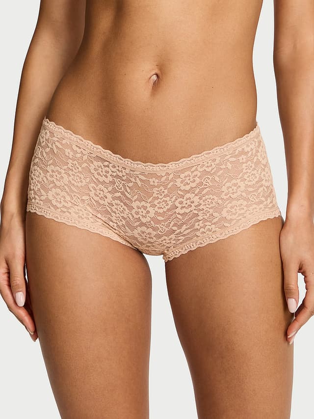 Трусы-шортики, низкая посадка, кружево — Victoria's Secret