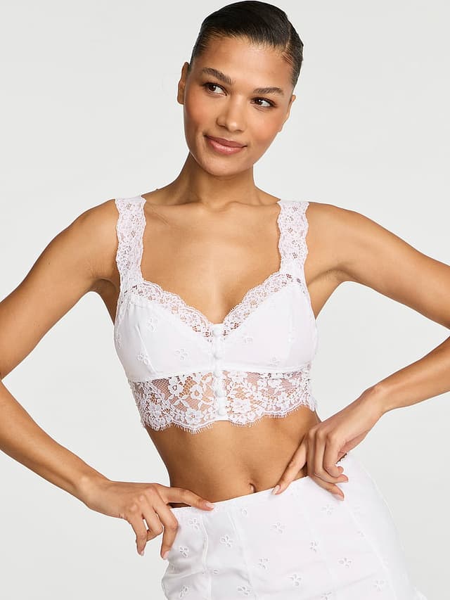 Бралетт Butterflies, кружево, шитьё — Victoria's Secret