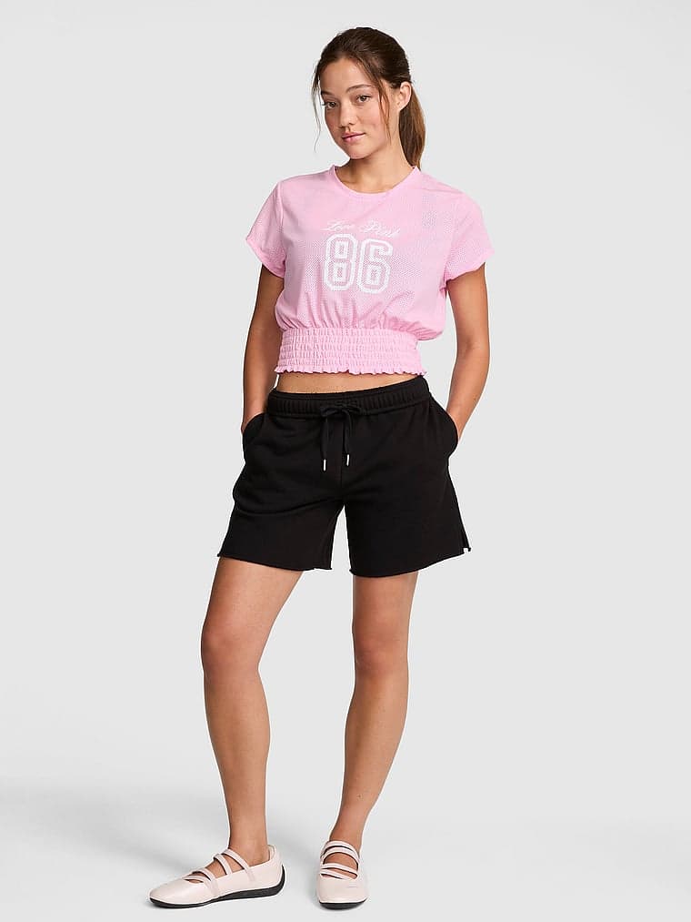 Женские шорты PINK Campus Fleece™ Shorts — фото 2