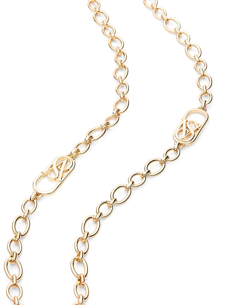 Женские ремни Victoria's Secret Monogram Chain Belt — фото 2