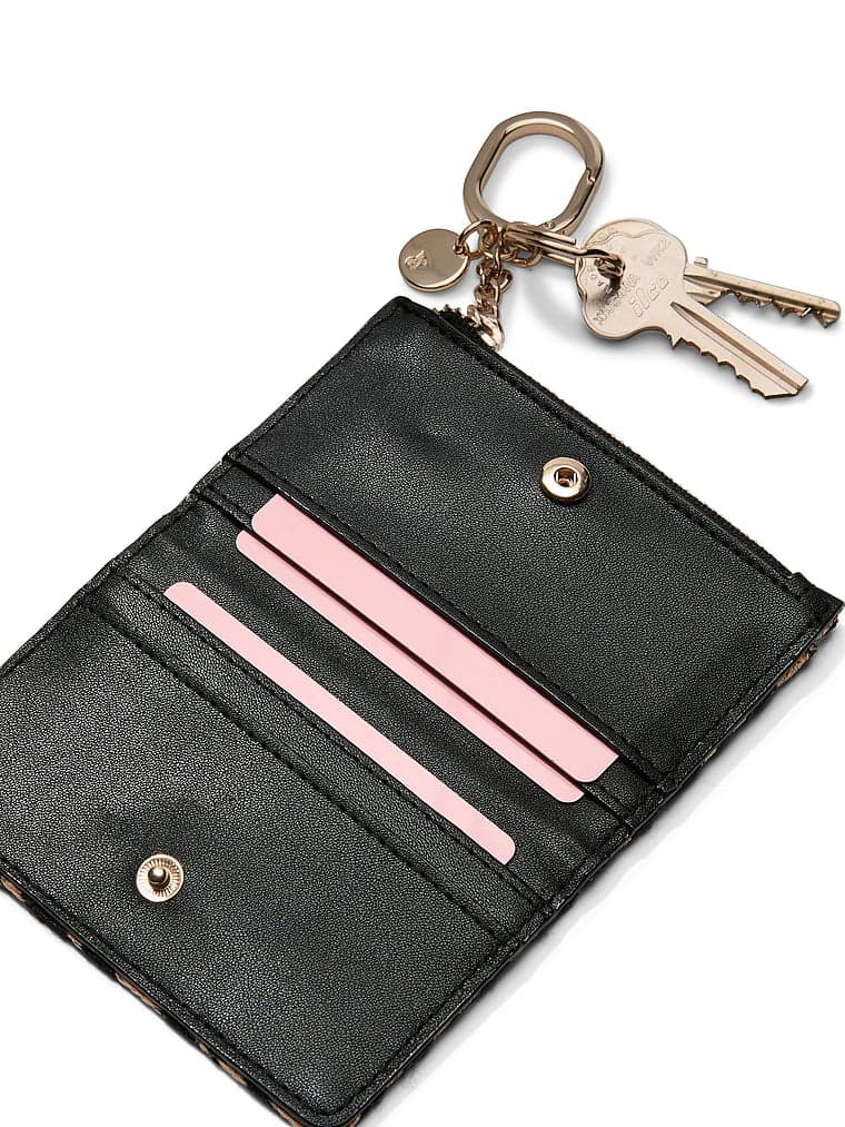 Женские кошельки Victoria's Secret Foldover Card Case Keychain — фото 2