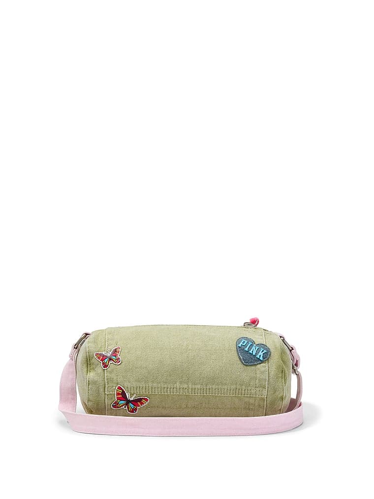 Женские сумки PINK Canvas Rolled Duffle Shoulder — фото 2