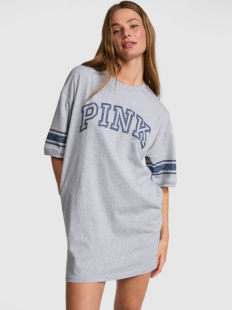 Женские платья PINK Campus Cotton™ T-Shirt Dress