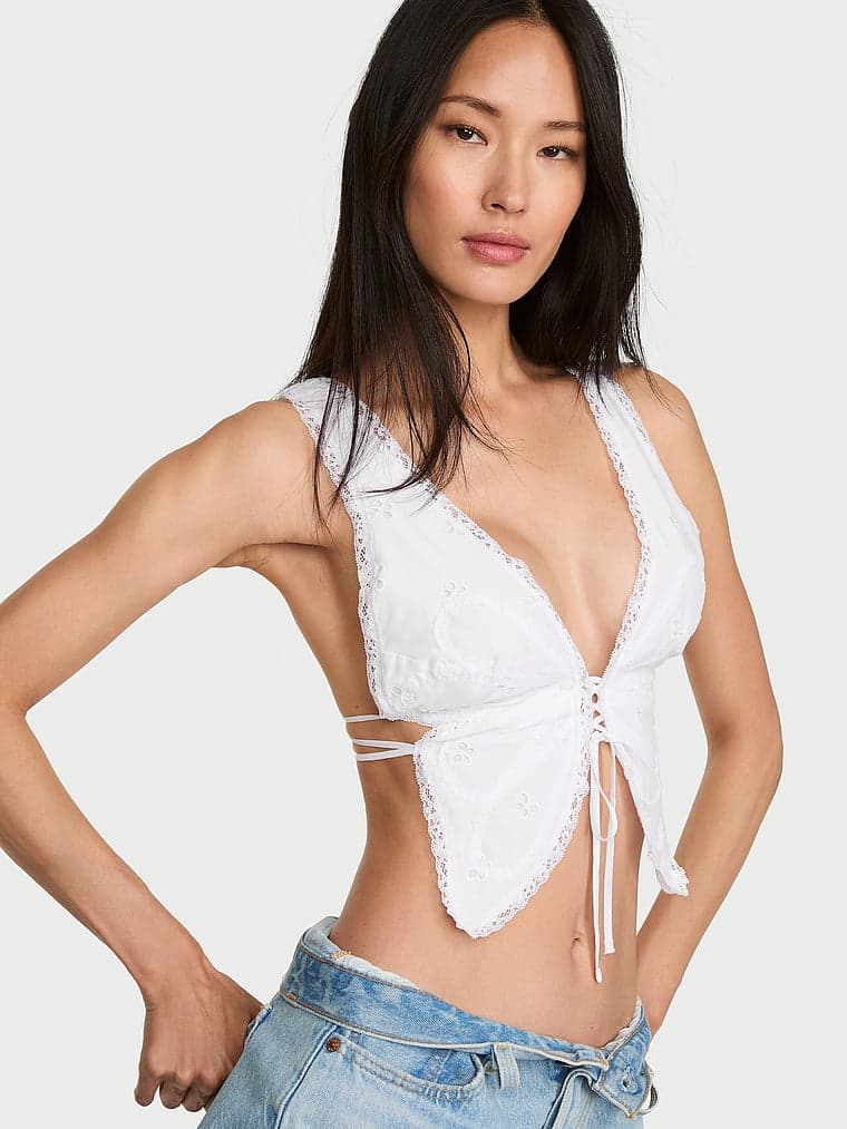 Бельё Butterfly Crop, шитьё — Victoria's Secret