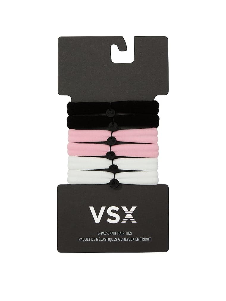 Женские аксессуары для волос Victoria's Secret VSX 6-Pack Knit Hair Ties — фото 2