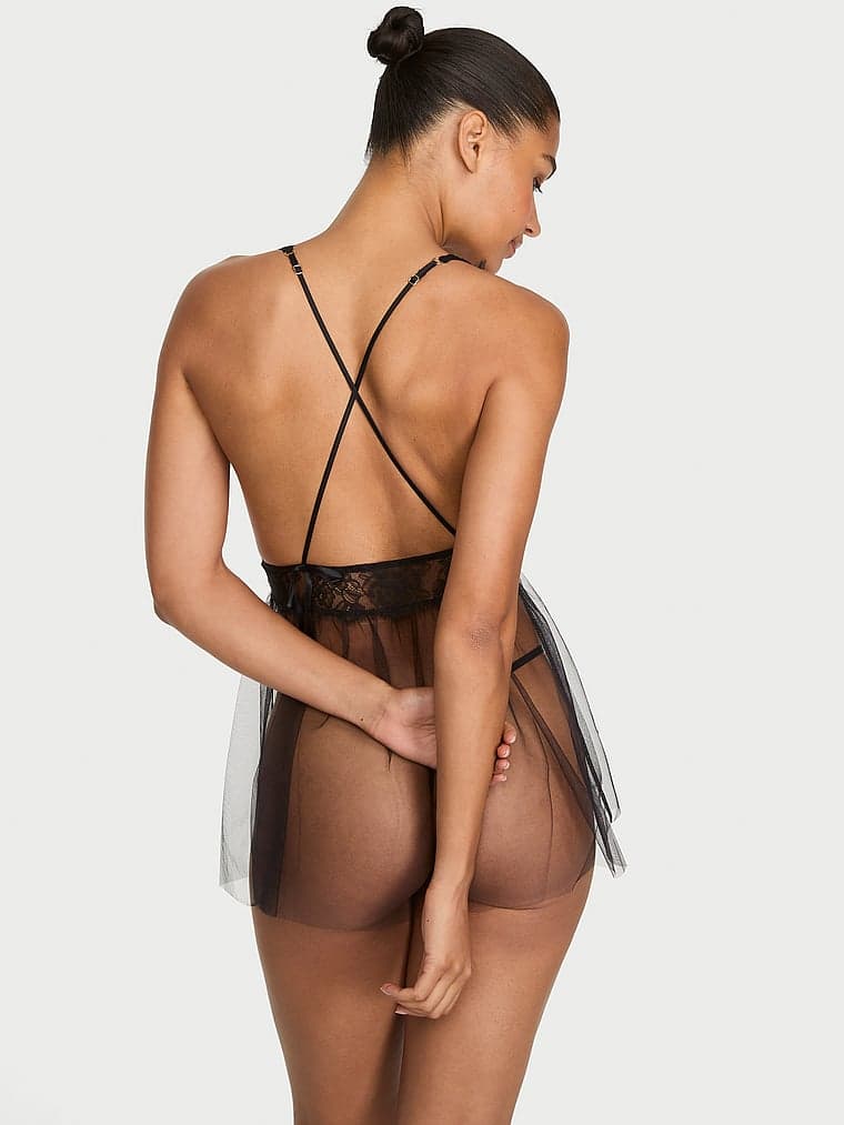 Бэби-долл Rose, глубокий вырез, кружево — Victoria's Secret — фото 2