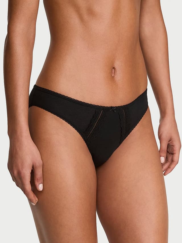 Трусы-бикини, хлопок-стрейч — Victoria's Secret