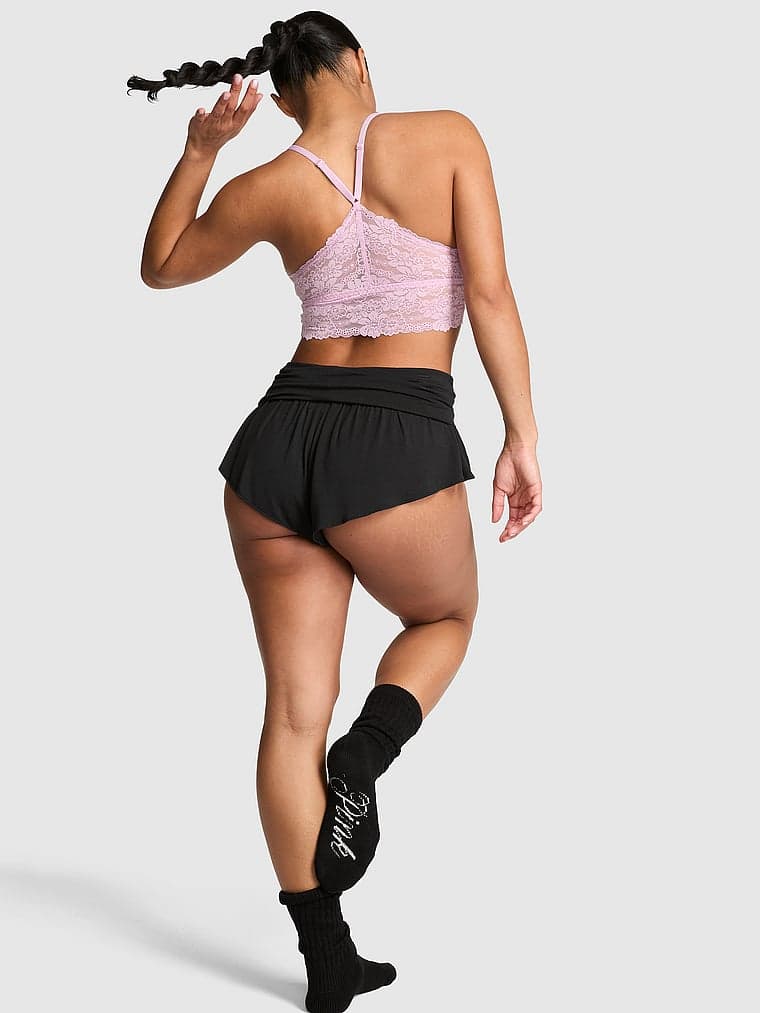 Женские шорты PINK 24/7 Lounge Modal Flutter Micro Shorts — фото 2