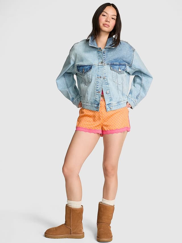 Женские куртки PINK Denim by PINK Boyfriend Trucker Jacket