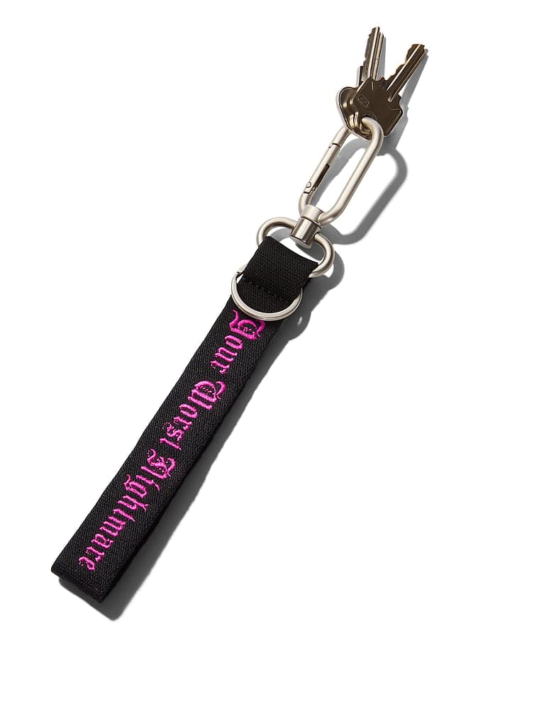 Женские брелоки PINK Wristlet Strap Keychain — фото 2
